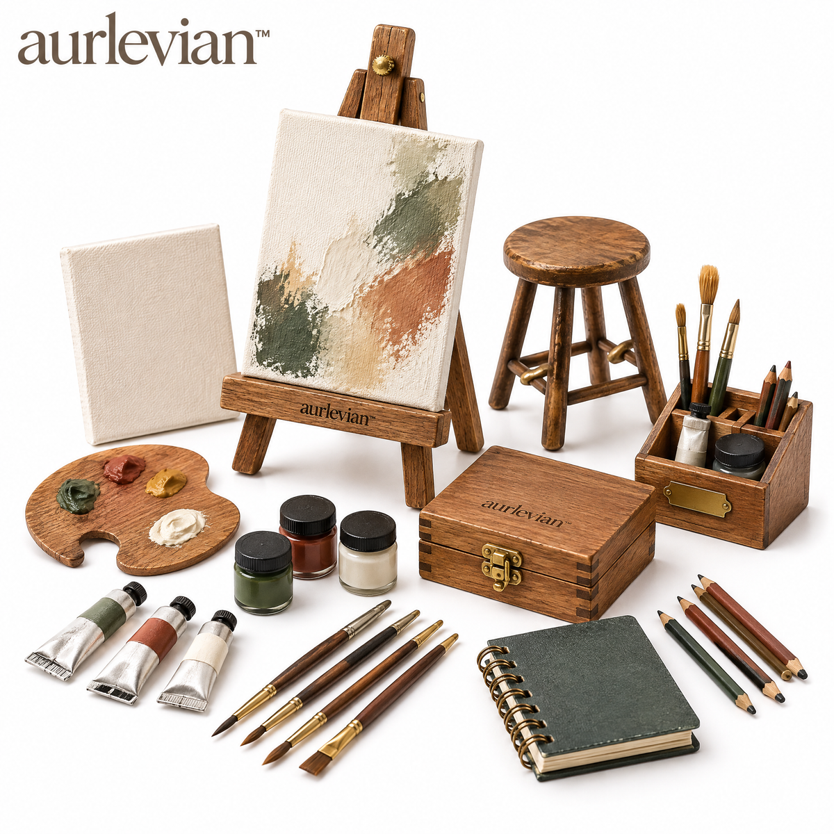 aurlevian™ Miniature Artist Supply Collection