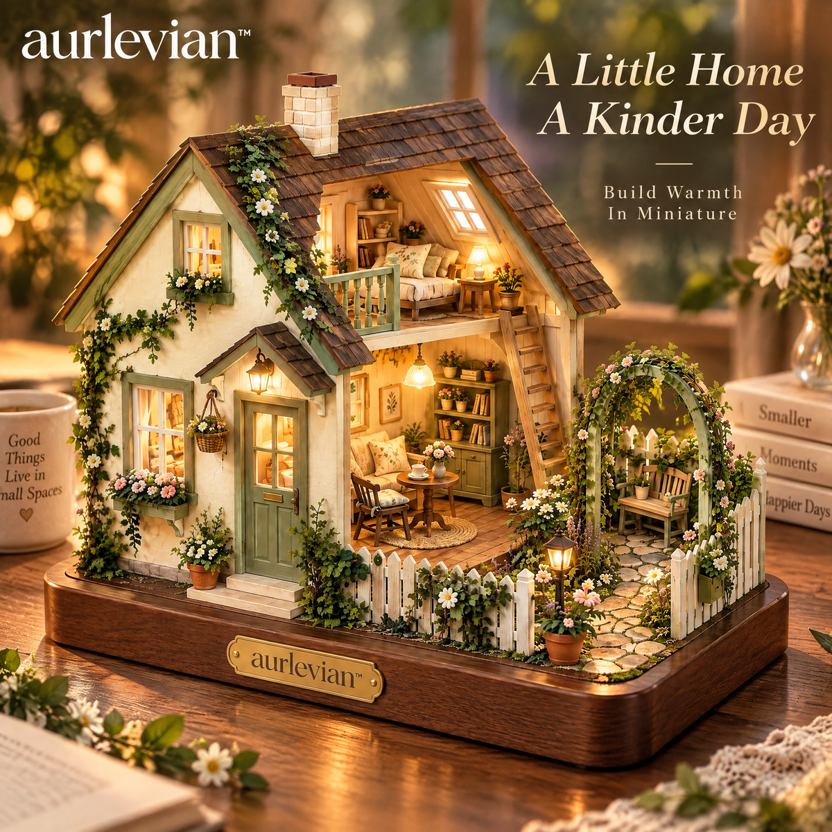 aurlevian™ Secret Garden Miniature House Kit