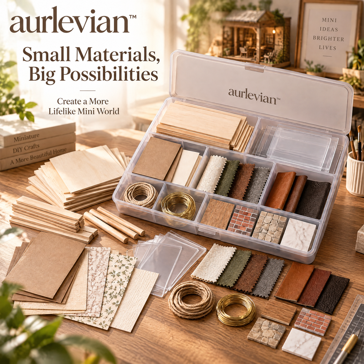 aurlevian™ Creative Craft Material Starter Kit
