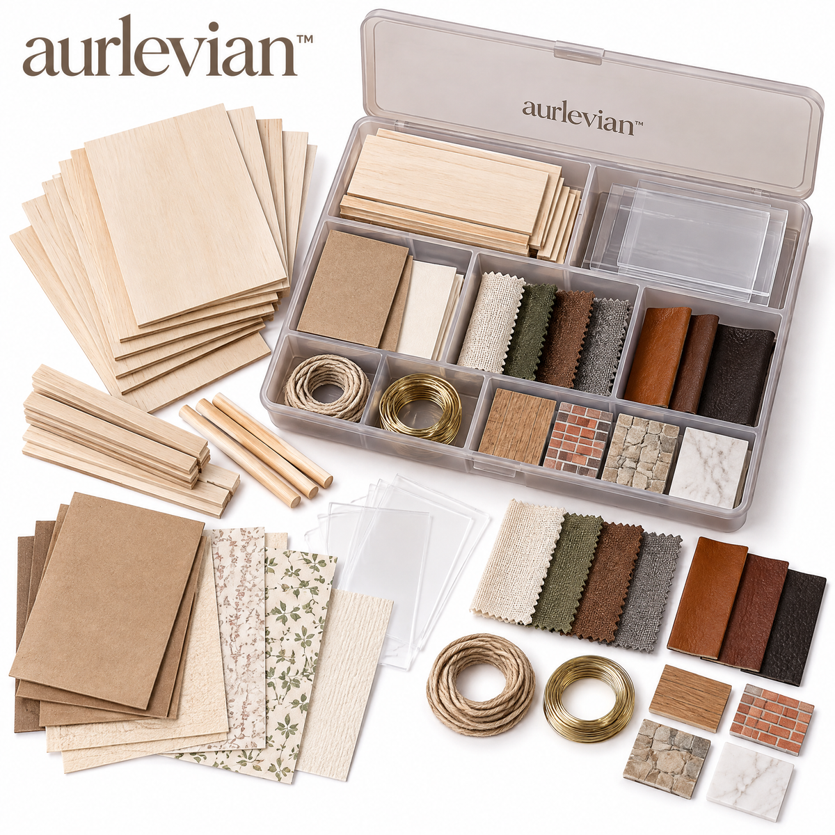 aurlevian™ Creative Craft Material Starter Kit