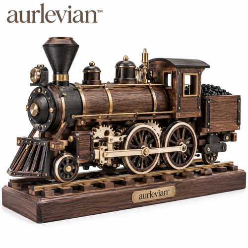 aurlevian™ Classic Steam Train Mechanical Model Kit