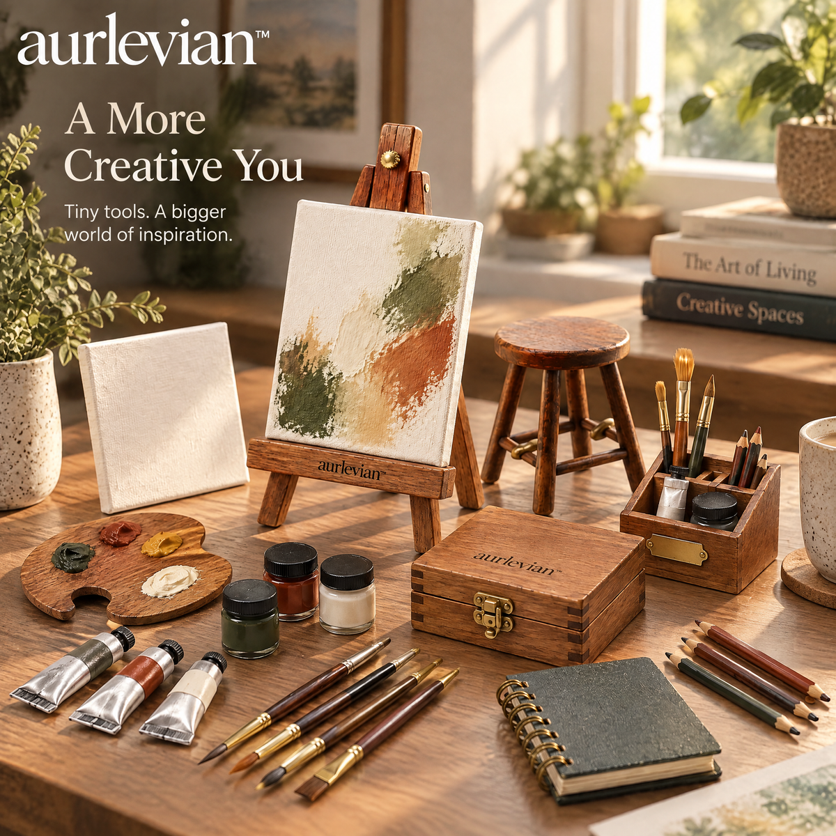 aurlevian™ Miniature Artist Supply Collection