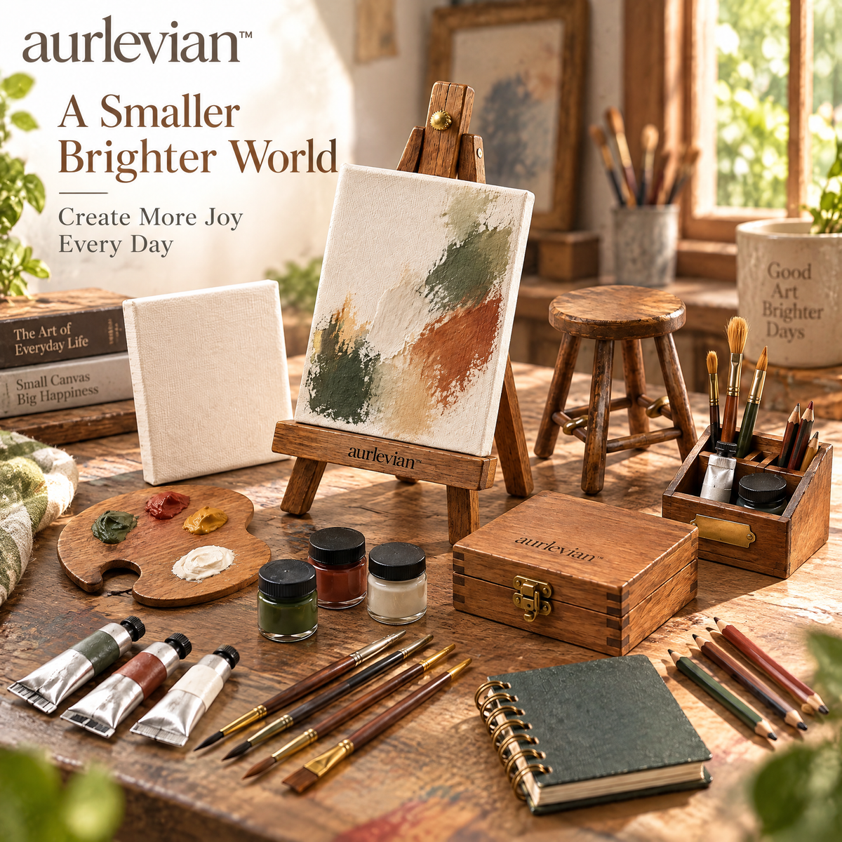 aurlevian™ Miniature Artist Supply Collection