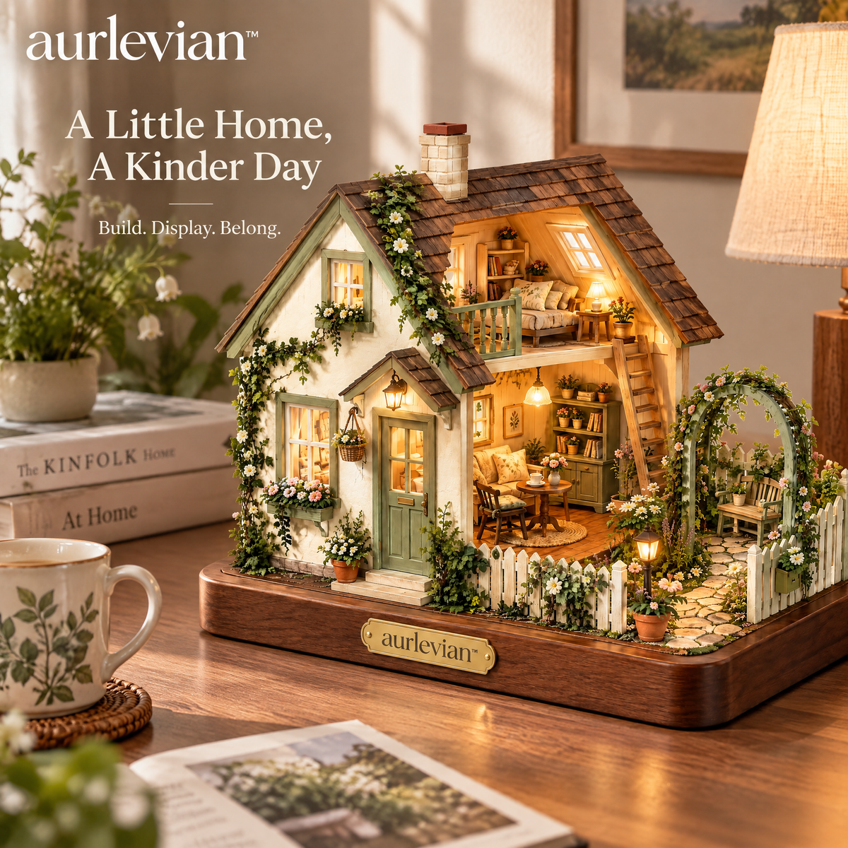 aurlevian™ Secret Garden Miniature House Kit
