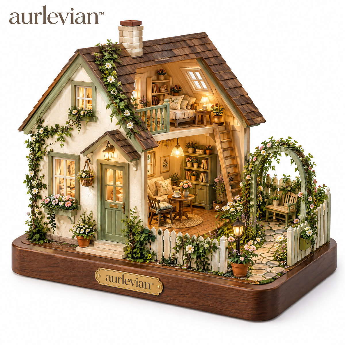 aurlevian™ Secret Garden Miniature House Kit