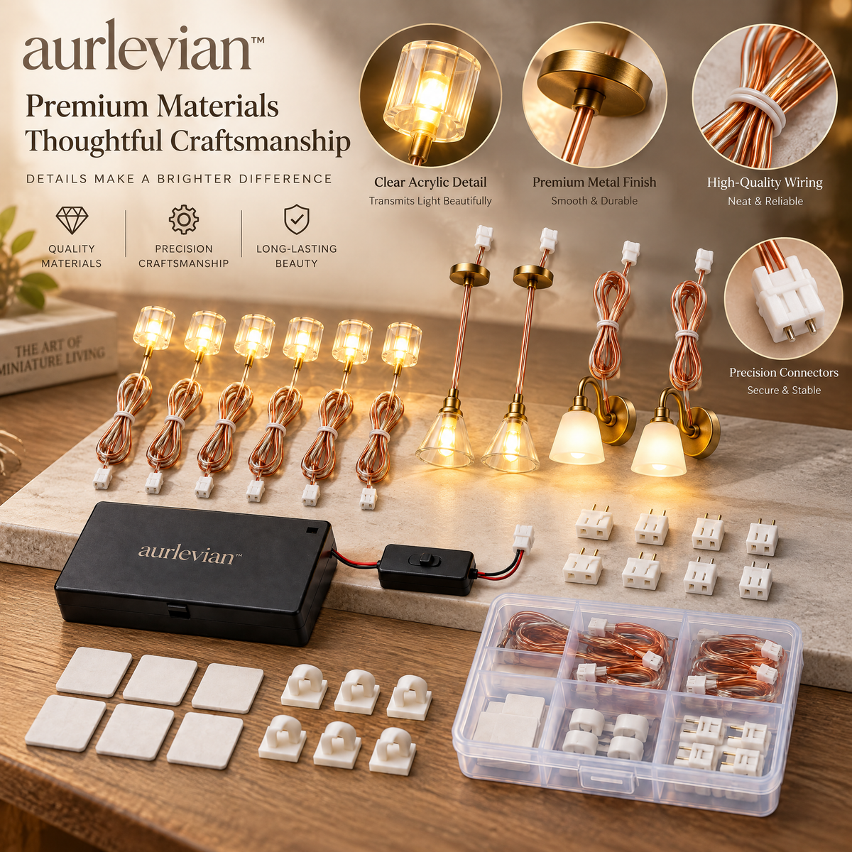 aurlevian™ Miniature Lighting Accessories Kit